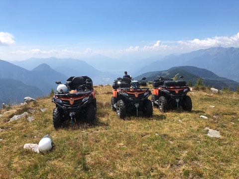 Geführte Panorama Quadtouren in die Tessiner Berge