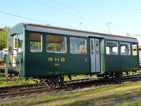 Fahrt mit dem Aussichtswagen B9