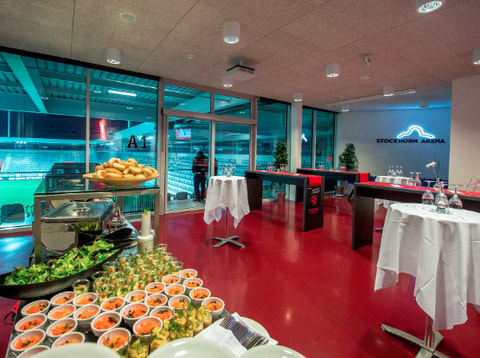 Härzbluet Lounge beim FC Thun Berner Oberland