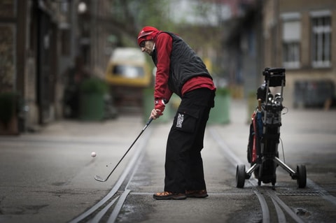 Golf-Fabrik in Winterthur