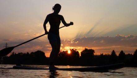 Stand Up Paddeln SUP Region Basel und Aargau