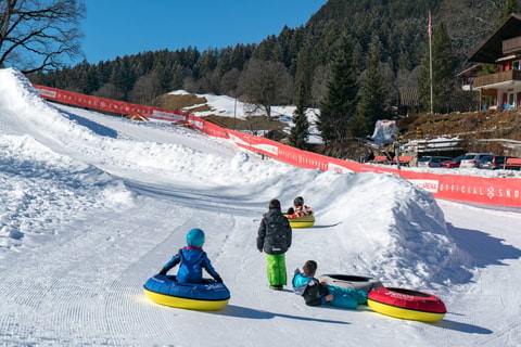 Snowtubing in Grindelwald
