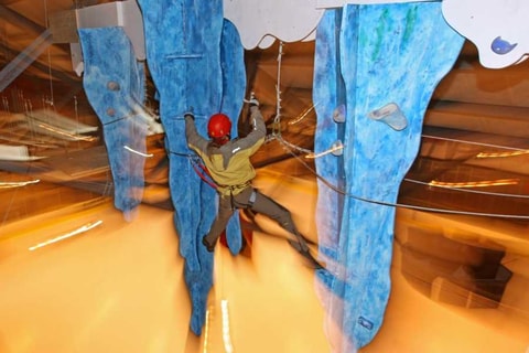 Indoorseilpark im Sportzentrum Grindelwald