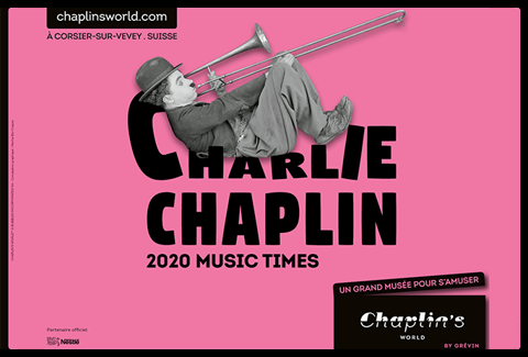 Ausstellung "The Sound of Charlie Chaplin" in Chaplin's...