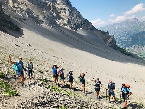 Geführte Wanderung auf der Via Alpina von Mürren an die...