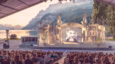 Chaplin – das Musical auf der Walensee-Bühne