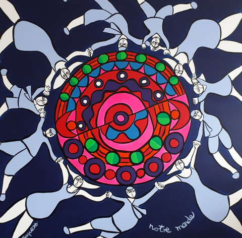 Kunstausstellung "Notre Monde" - geschlossen