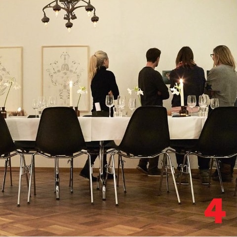 Abendessen im Kunsthaus Pasquart