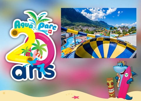 Aquaparc feiert sein 20-jähriges Jubiläum