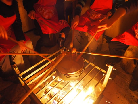 Laternenweg-Fondue