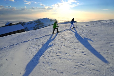 Schneeschuh-Touren auf der Rigi