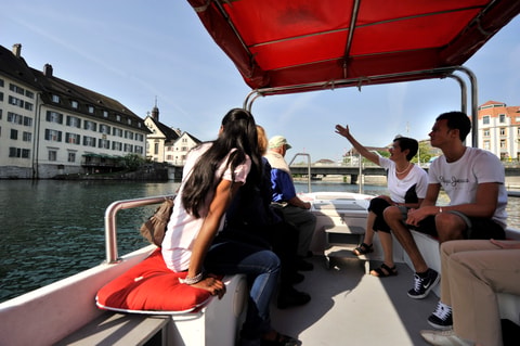 Monatsführung auf dem "Öufi-Boot" in Solothurn