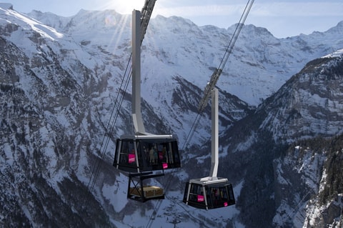 Die steilste Seilbahn der Welt ist eröffnet!