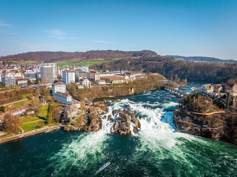 Schon bald surfen am Rheinfall