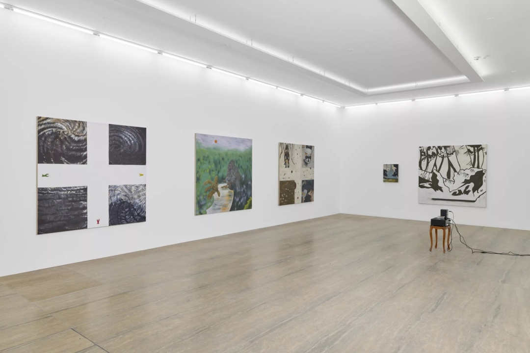 Yann Stéphane Bisso, Pas-châssés, 2025, vue d'exposition