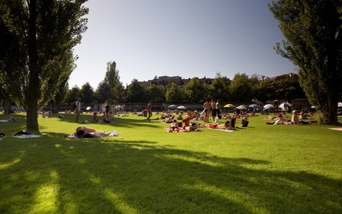 Die vier Berner Flussbäder