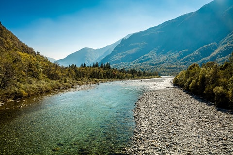 Badestrand an der Maggia
