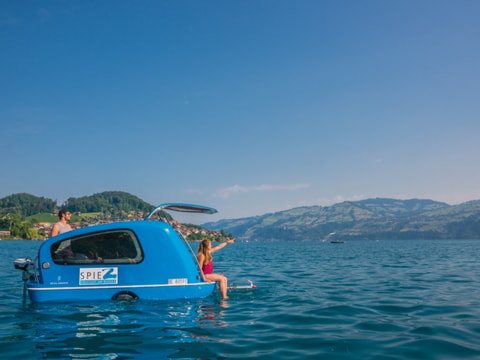 Ausflug mit dem Sealander in Faulensee