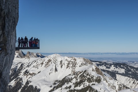 Panorama Aussichtsplattform Stockhorn