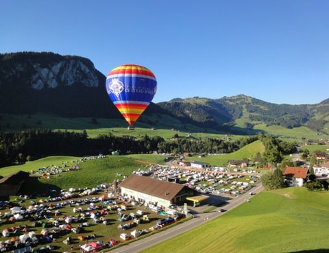 Ballonfahrten in Château-d’Oex
