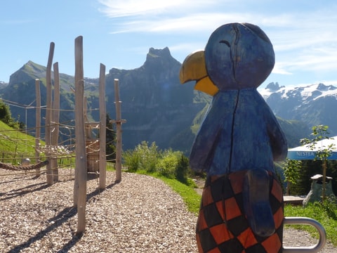Mit Globi im Brunni Engelberg