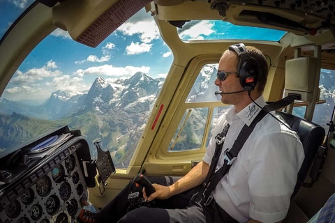 Helikopterrundflug Bern-Belp