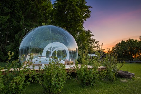 Himmelbett – das Thurgauer Bubble Hotel
