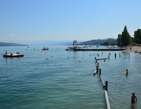 Strandbad Mythenquai in Zürich