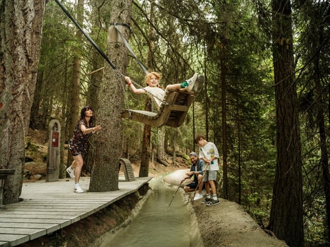 Erlebniswelt Zauberwasser in Grächen