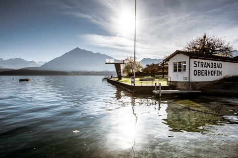 Strandbad Oberhofen am Thunersee