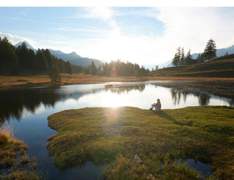 Lai Nair im Unterengadin bei Tarasp