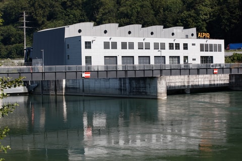 Flusskraftwerk Ruppoldingen