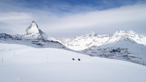 Schlitteln in Zermatt