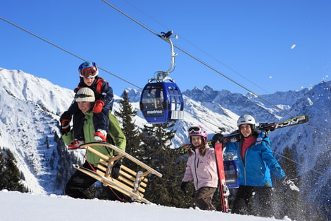 Schlittelbahn Madrisa
