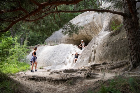 Grotten auf dem Mont Vully