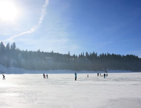 Lac des Taillères in La Brévine