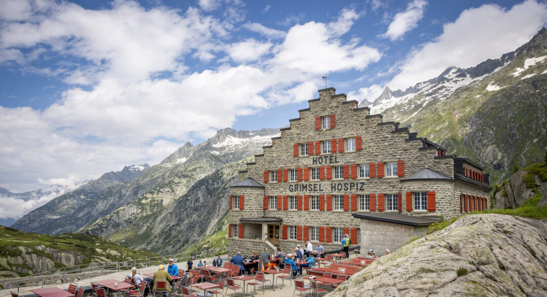 L'hôtel Grimsel Hospiz