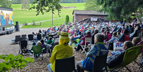 Cinéma en plein air à Vuisternens-en-Ogoz