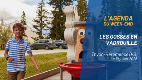 L&rsquo;agenda du week-end en Suisse romande – Juillet