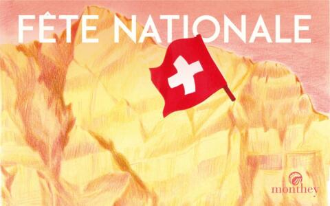 Fête nationale à Monthey (VS)