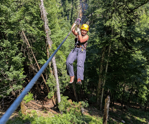 Tyroliennes géantes des gorges du Pissot (VD)