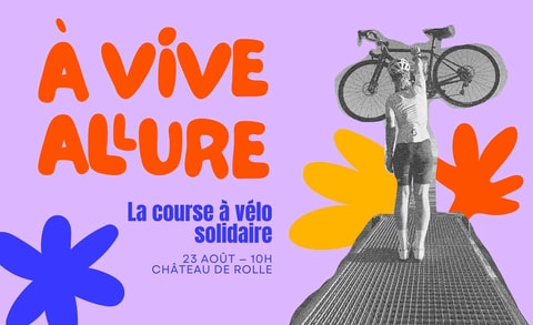 « À vive allure », du vélo dans les vignes de Rolle (VD)