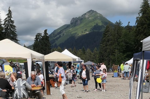 Vide-greniers des montagnes aux Paccots (FR)
