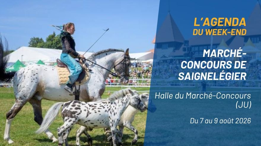 L&rsquo;agenda du week-end en Suisse romande – Août