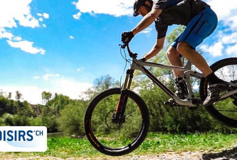 Dzin.ch: tour à VTT insolite à Marly