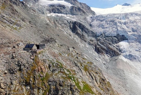 Cap sur la cabane de Moiry avec Swisstopo