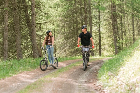 Alp-Trottinette dans le val d&rsquo;Hérens