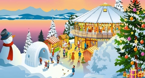 Marché de Noël – Fondation Le Camp