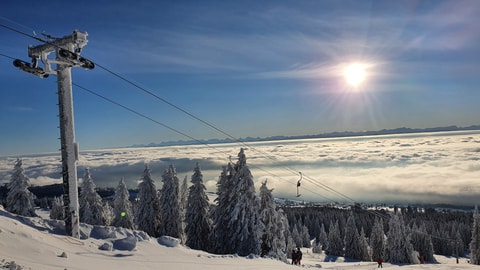 Domaine skiable de Sainte-Croix / Les Rasses