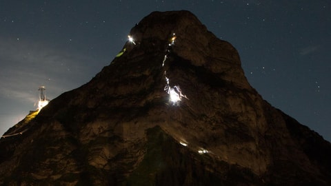 Via ferrata illuminée – Moléson-sur-Gruyères (FR)
